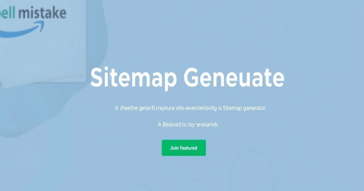 Sitemap Generator by Spellmistake: Streamline Your SEO in 2026